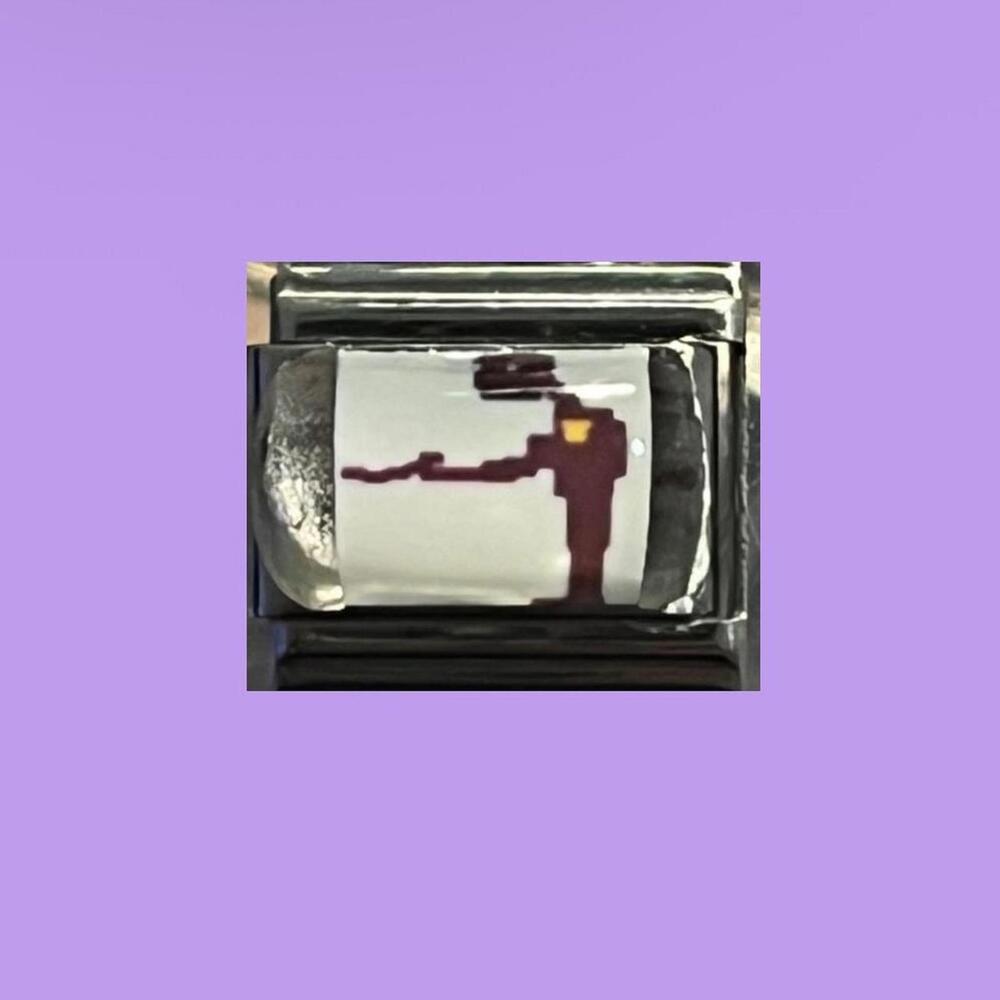 Purple guy fnaf charm